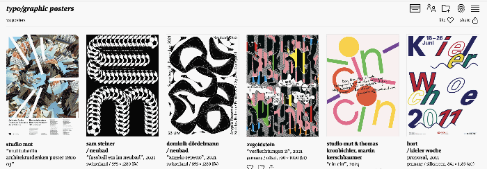 타이포그래피 포스터