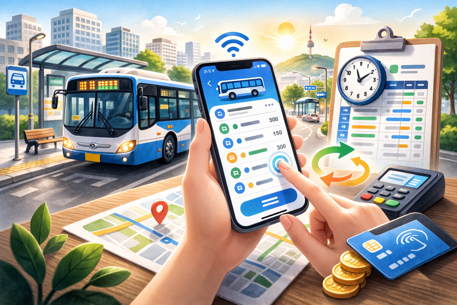 고양 시내버스 시간표 확인 방법 총정리|요금·환승시간·실시간 도착정보 쉽게 확인하는 법 관련 사진