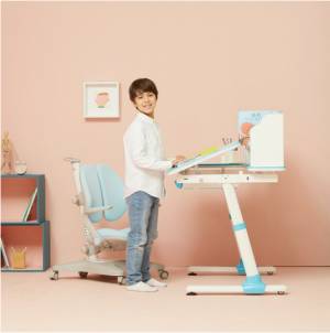 라베스토 높이각도조절 어린이책상 CD02S + 높낮이조절 어린이의자 CC01 세트 방문설치