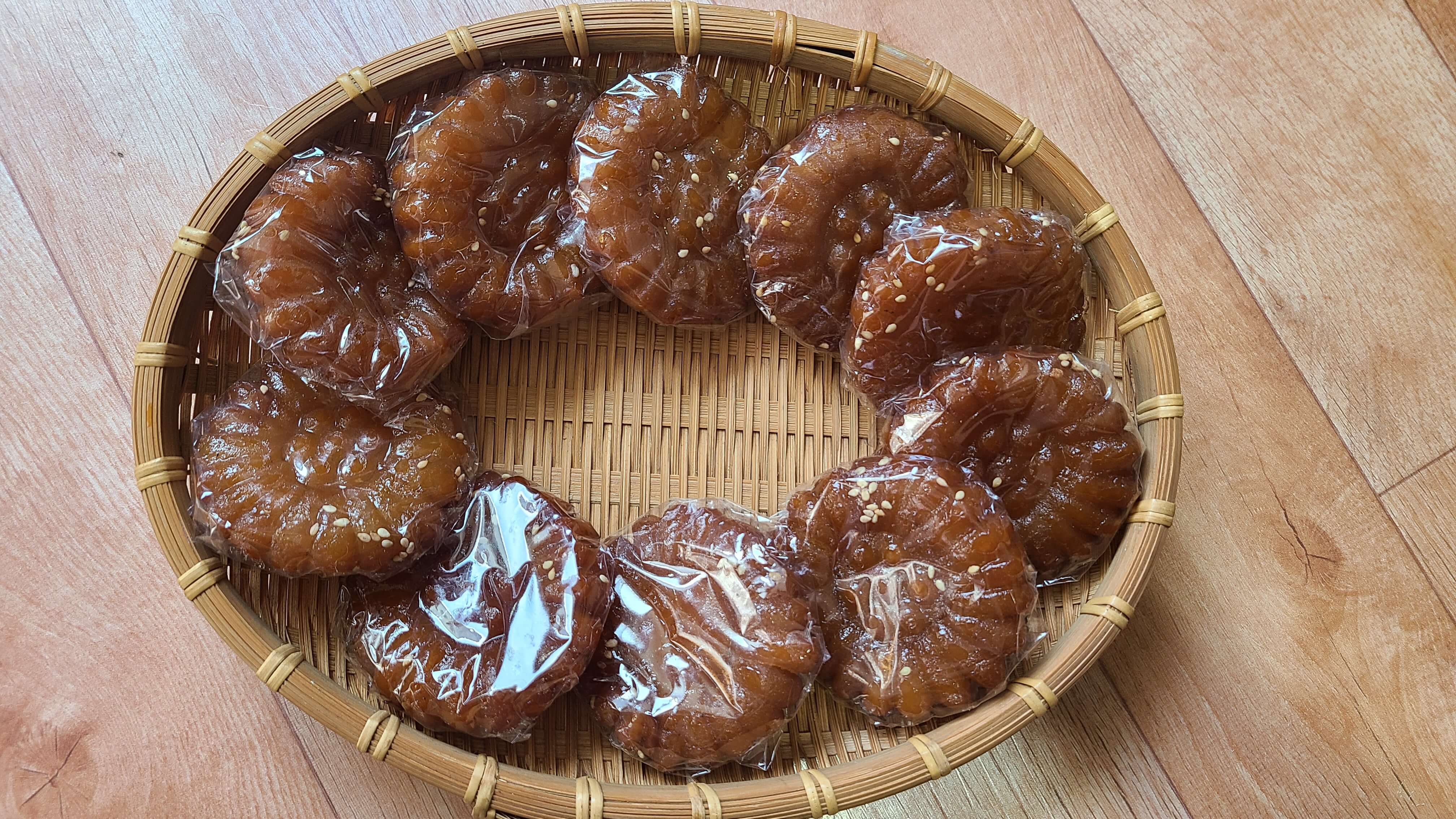 장인한과-손찹쌀약과-바구니