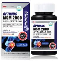 캐나다 옵티MSM 2000 OptiMSM MSM 엠에스엠, 60정, 1개