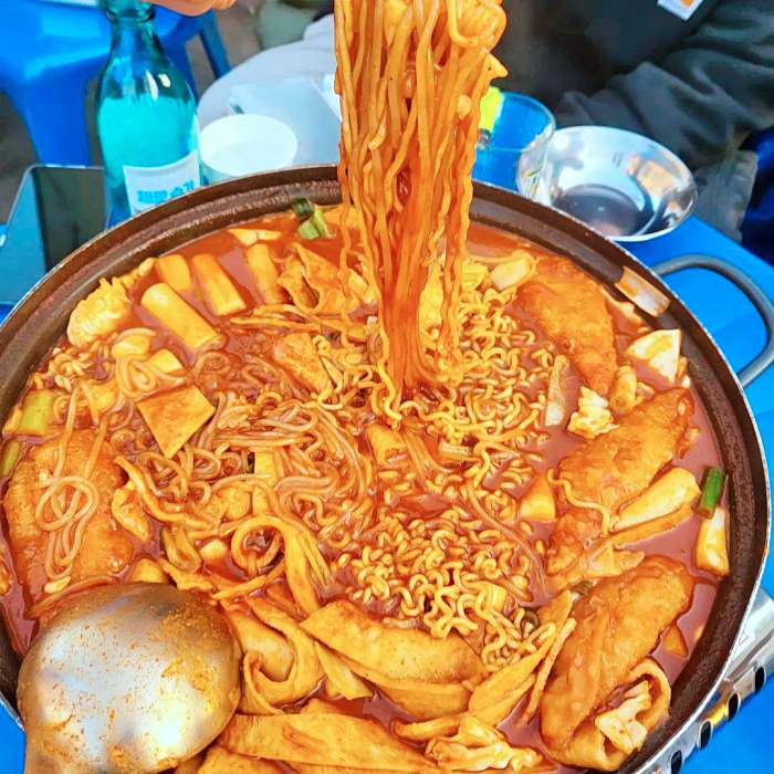 생활의 달인 중랑역 포차거리 즉석 떡볶이 맛집