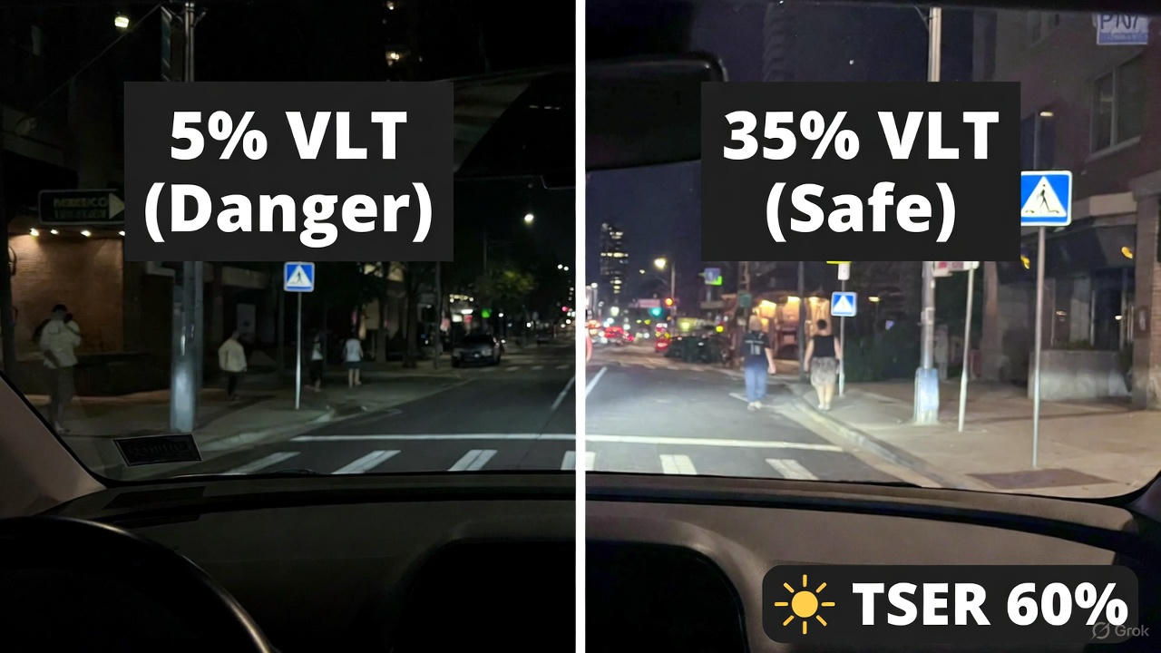 자동차 썬팅 관련 사진