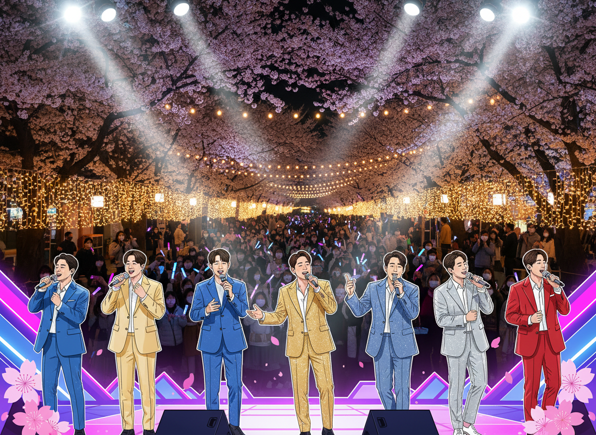 2026 진해 군항제 기간 트롯데이 가수 미스터트롯 TOP7 티켓 예매 날짜