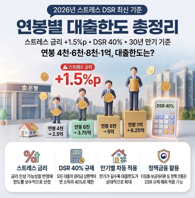 2026 dst 3단계 적용 대출한도