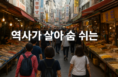 부산 국제시장 사진