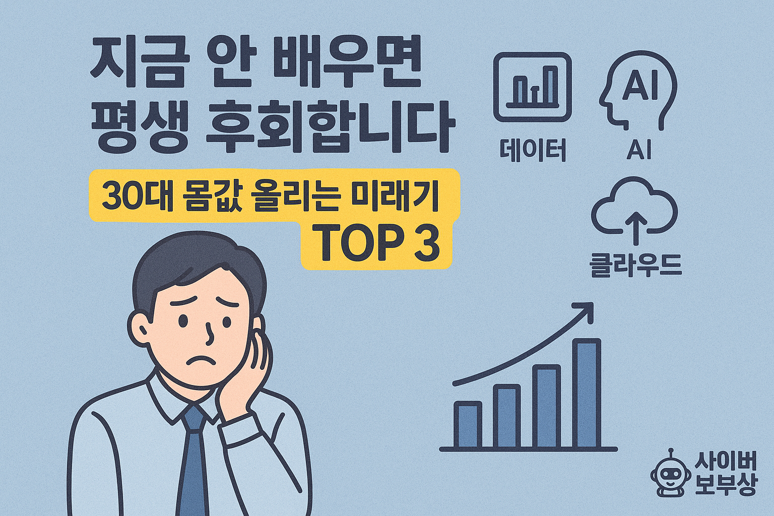 미래 기술 TOP 3, 30대 당신의 몸값을 결정