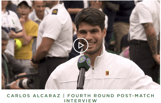 2024 윔블던 테니스대회 16강 결과 8강 대진표