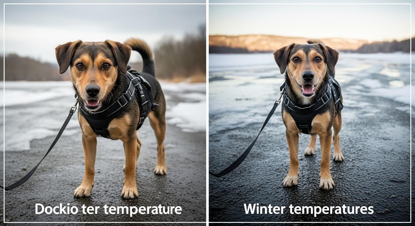 강아지 겨울 온도