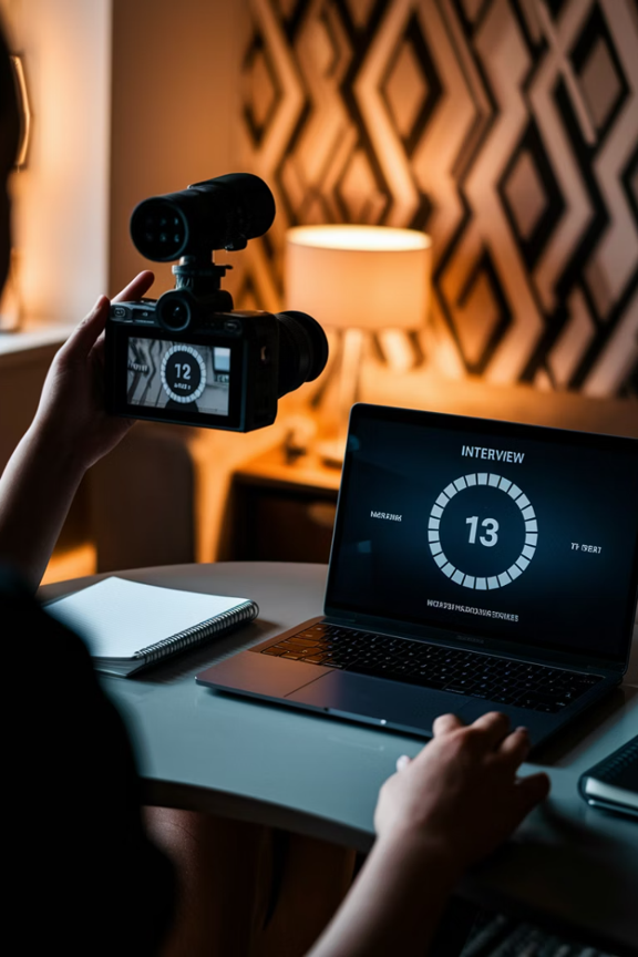 모의 AI 면접 질문지 사용법