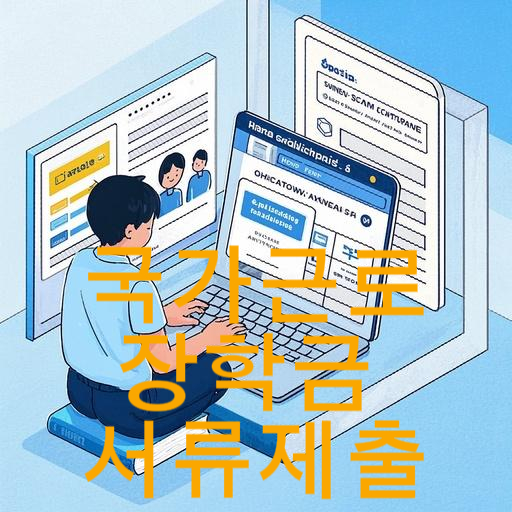 국가근로장학금 서류제출