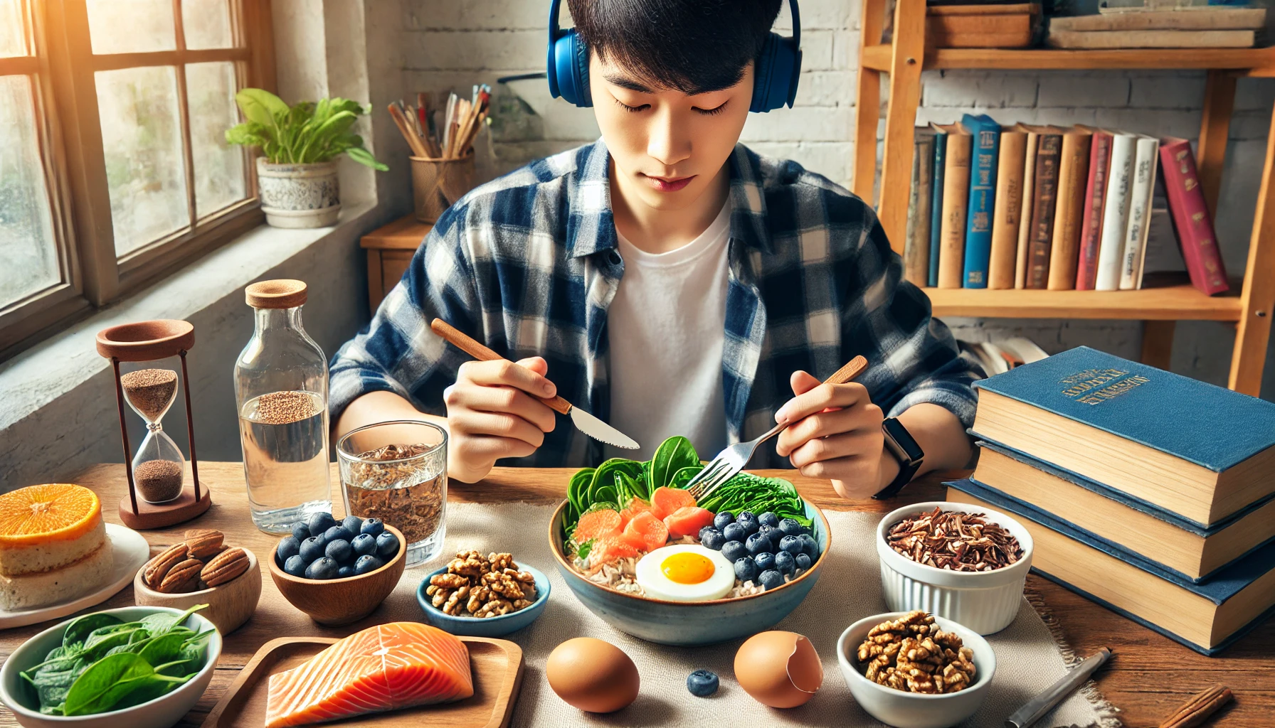 수험생을 위한 집중력 향상 식단