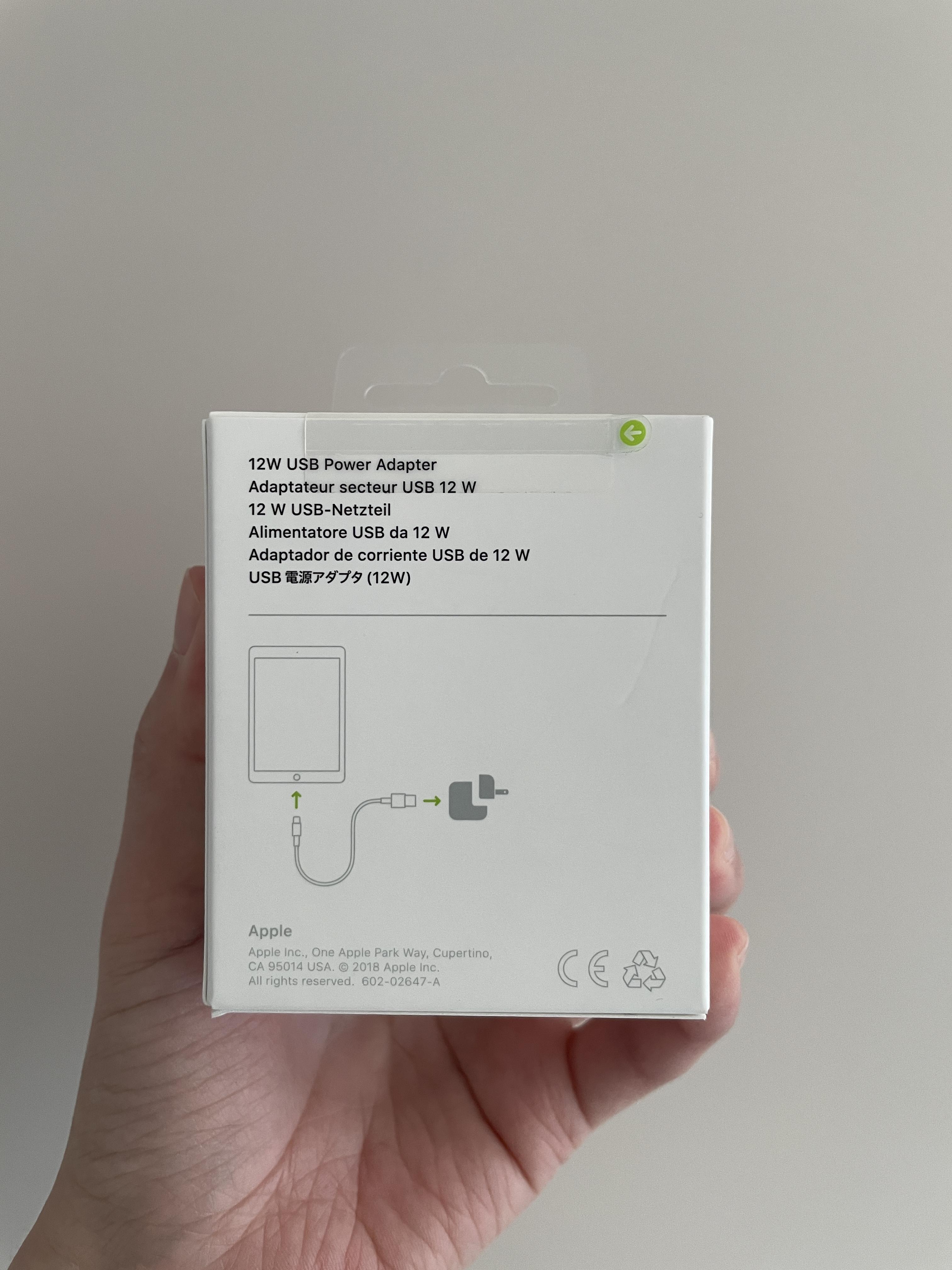 애플 충전기 12W 어댑터