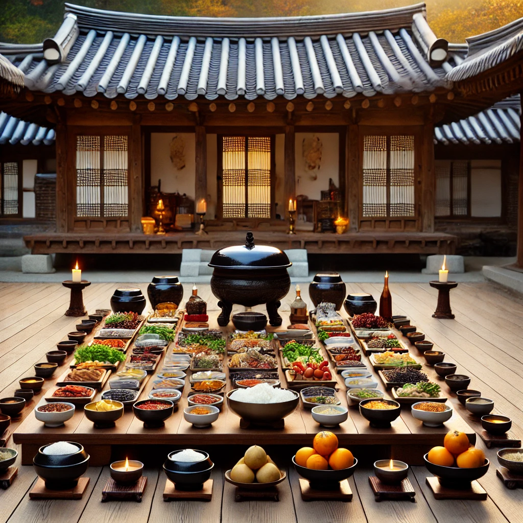 한국 차례상 상차림