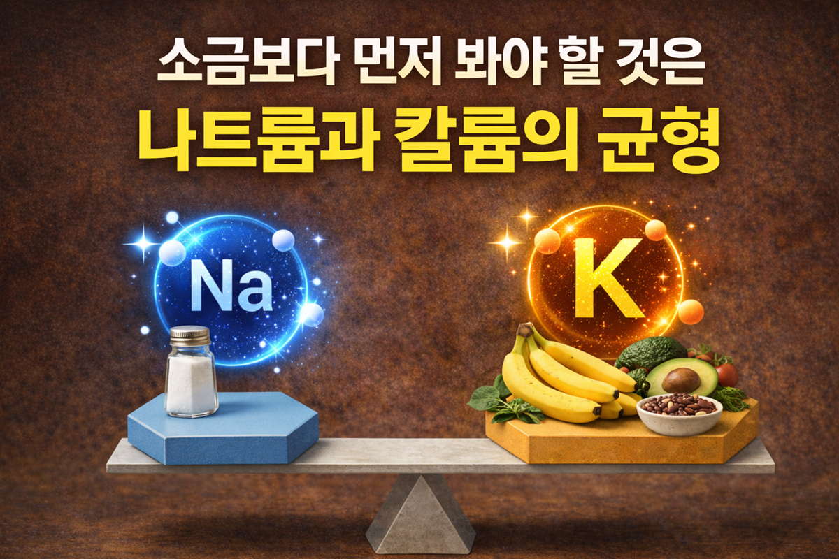 혈압을 올리는 건 소금만이 아니었습니다
