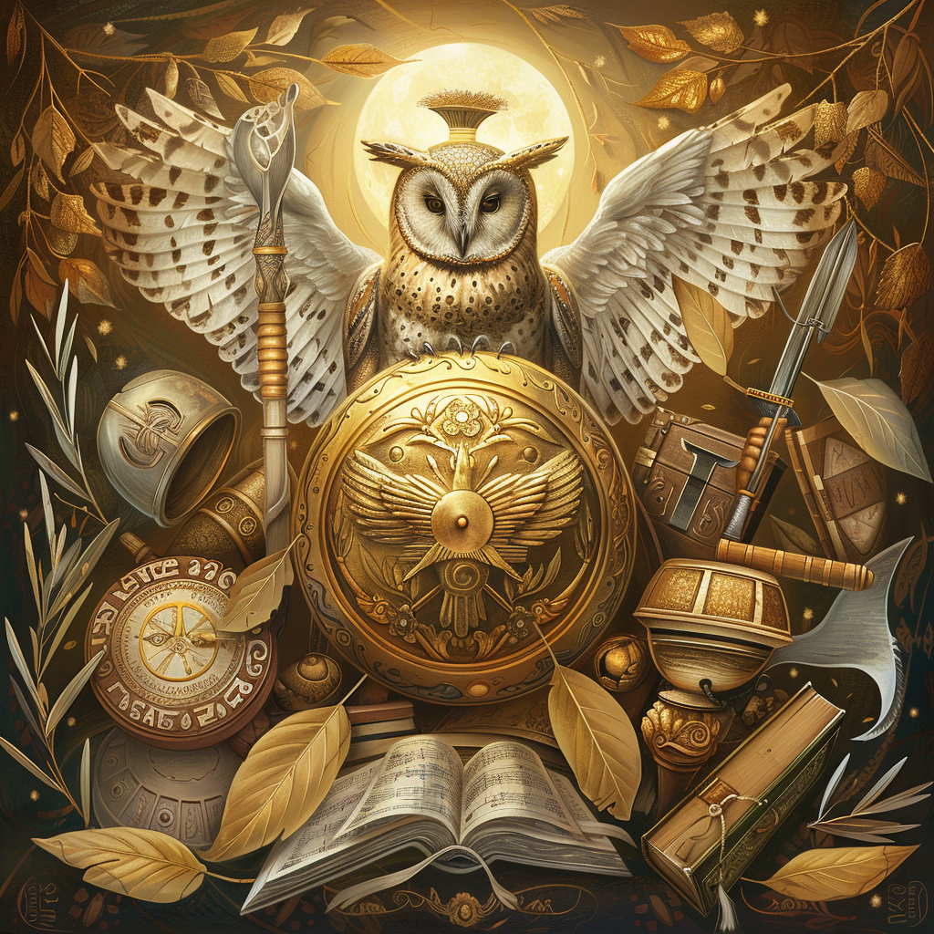 아테나: 지혜부터 전쟁까지, 수호까지 - 올림포스의 완벽주의 전략가