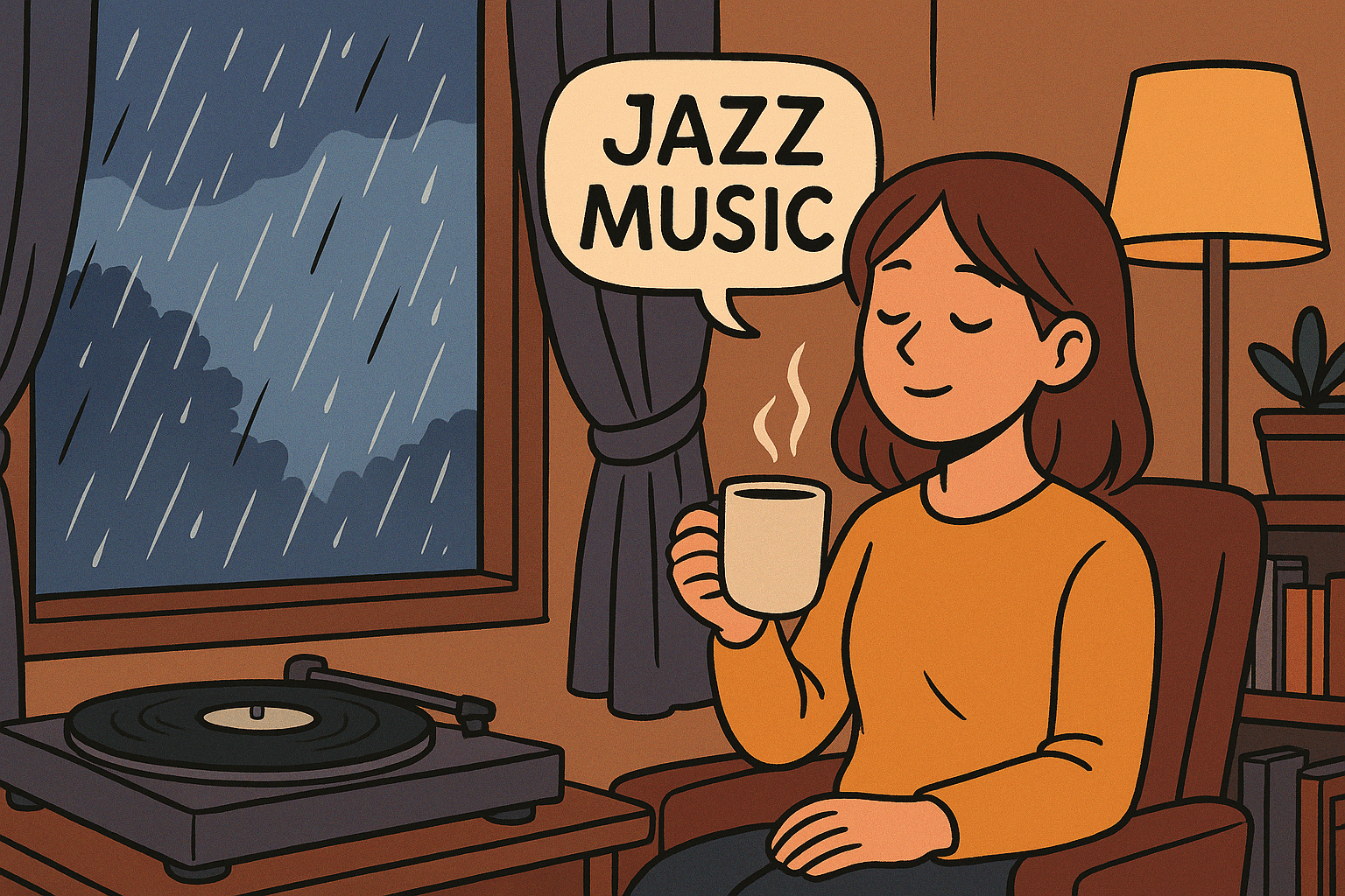 영혼을 적시는 비 오는 날 재즈 플레이리스트