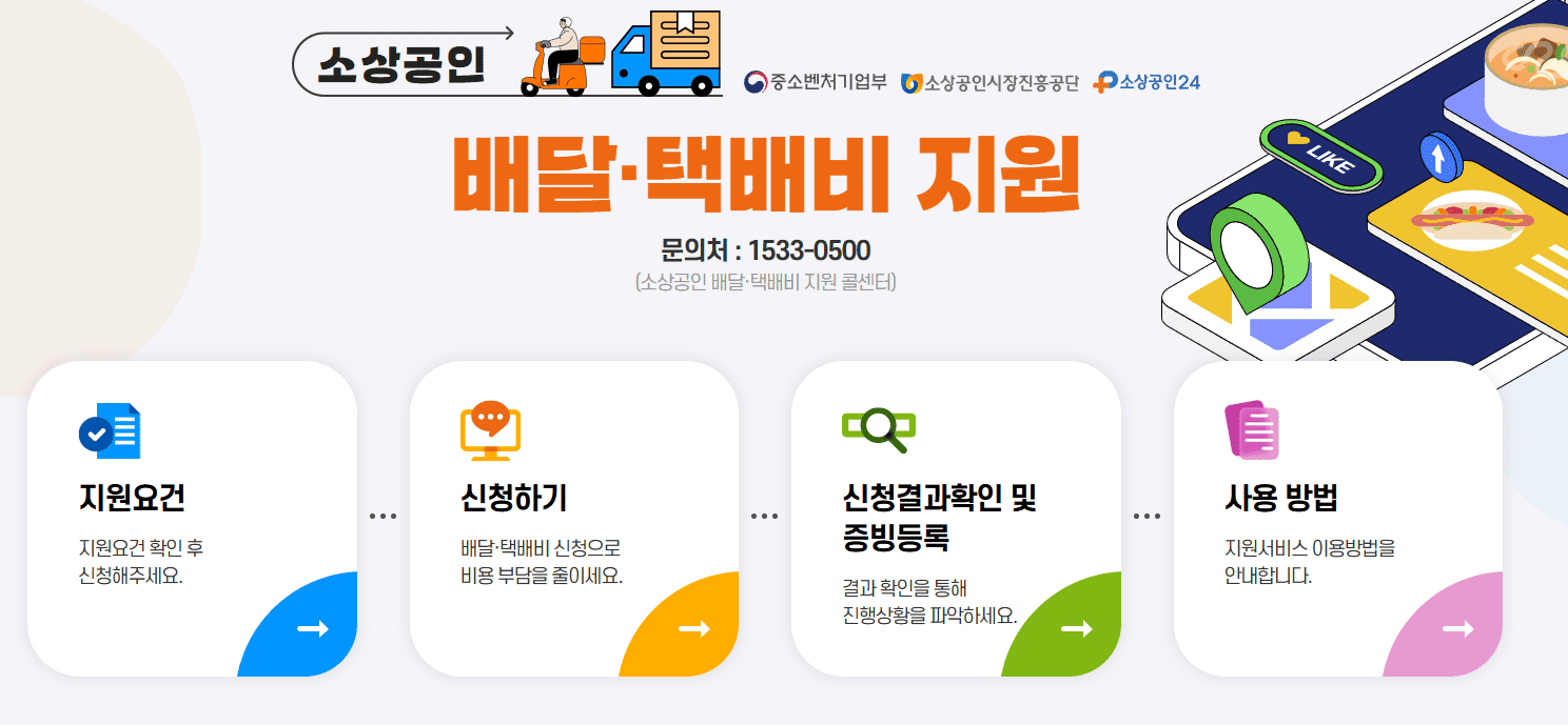 소상공인배달택배비지원kr