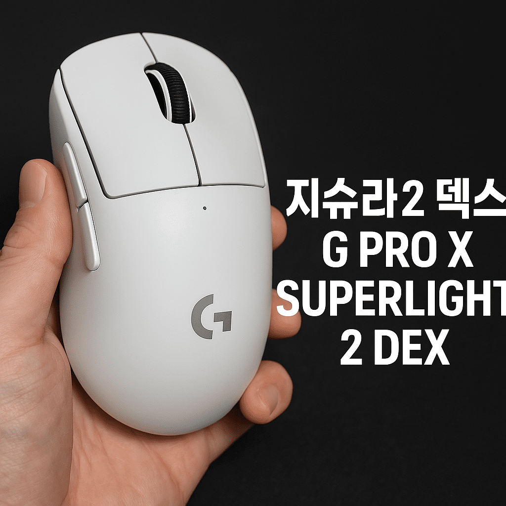 로지텍 지슈라2 덱스 추천 이유|게이밍 마우스 성능·그립감·가격까지 비교