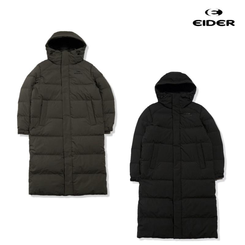 아이더 벤치 공용 구스다운 롱패딩 자켓 DMW22583