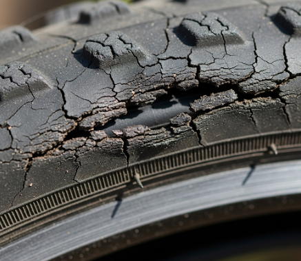 자전거 바퀴 균열