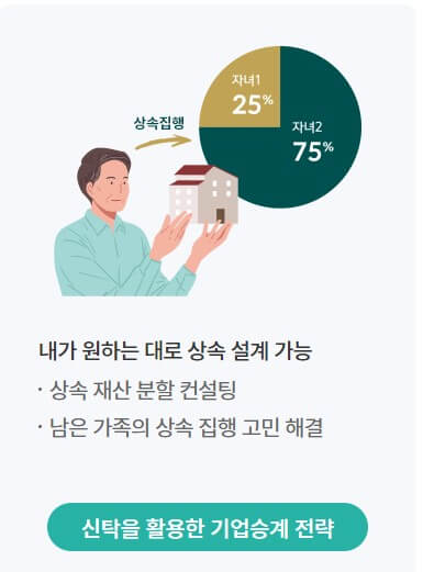 유언대용신탁 이용
