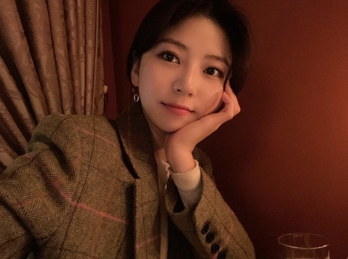 박지원 아나운서 셀카