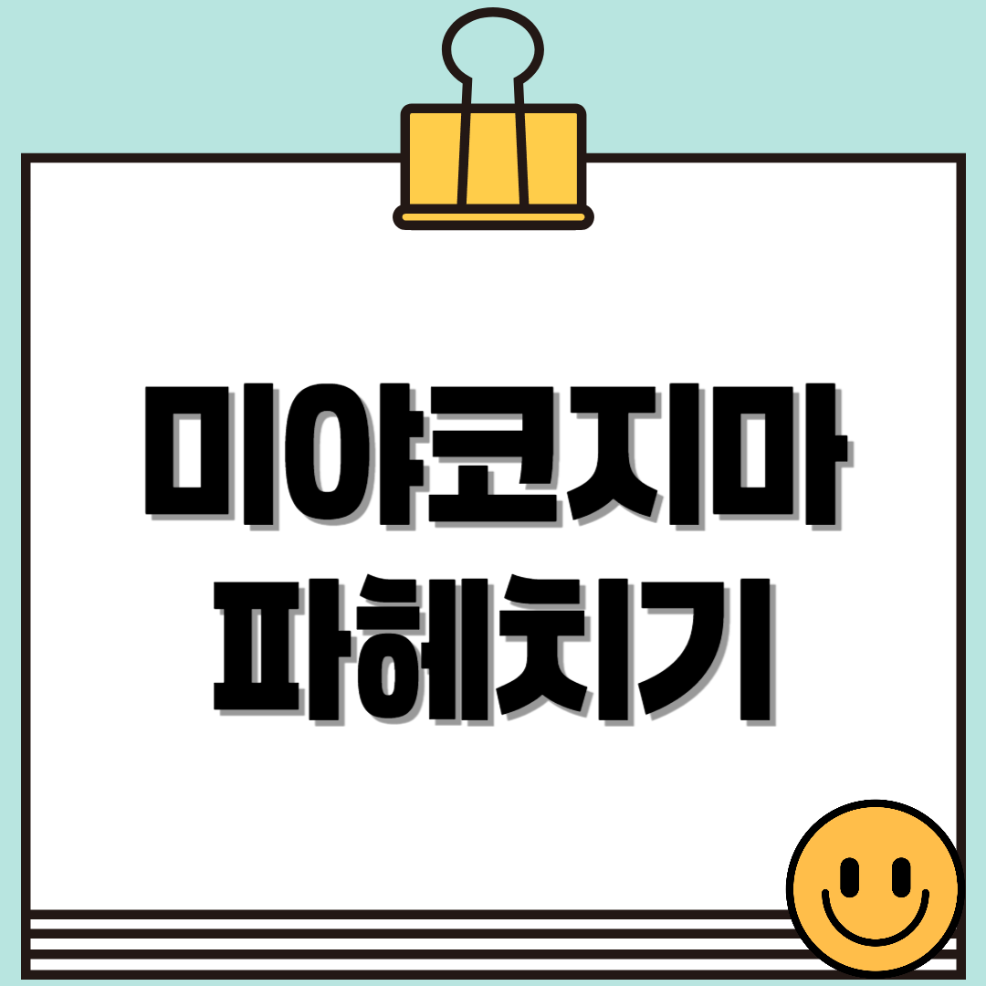 미야코지마 파헤치기! 미야코지마의 모든 것!