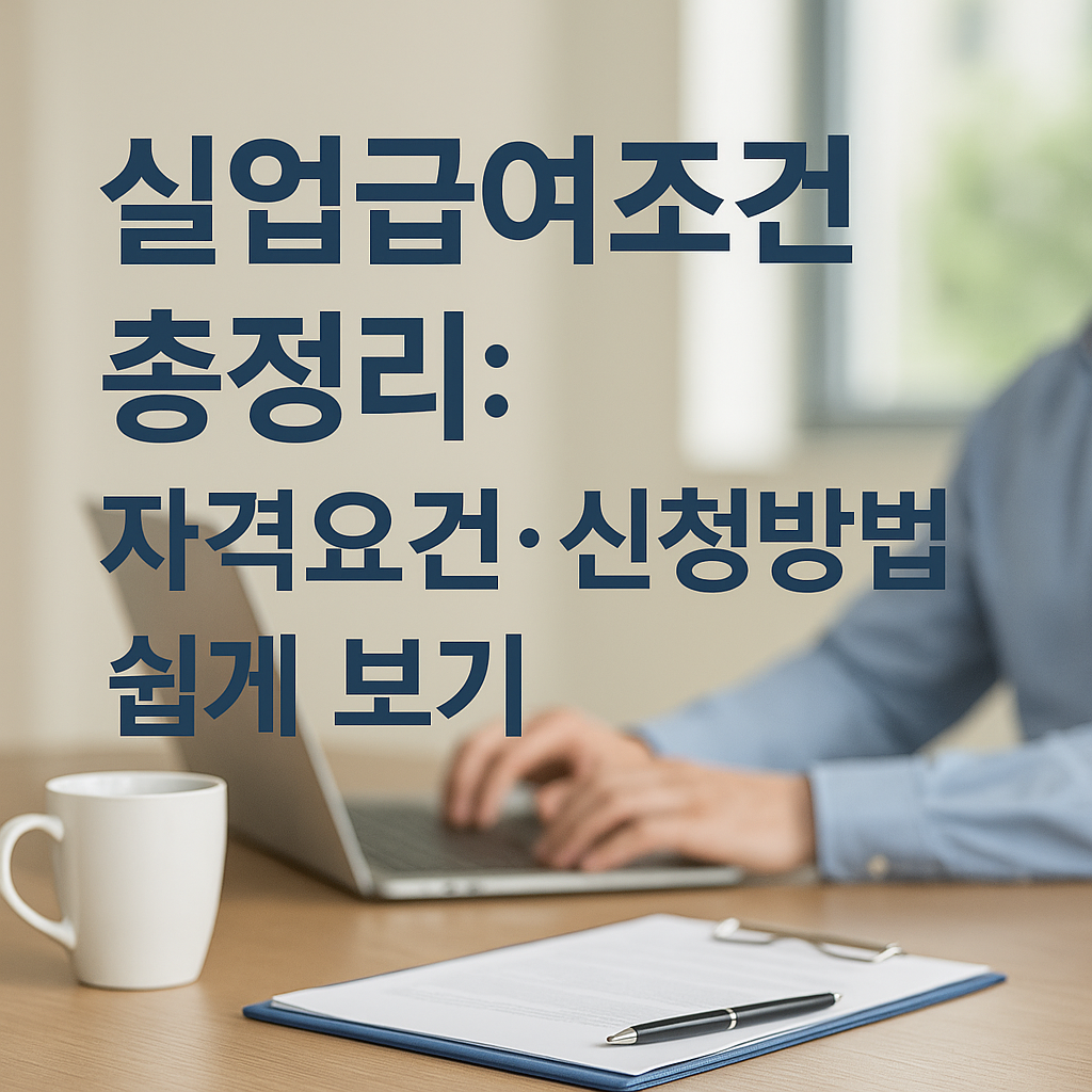 실업급여조건 총정리