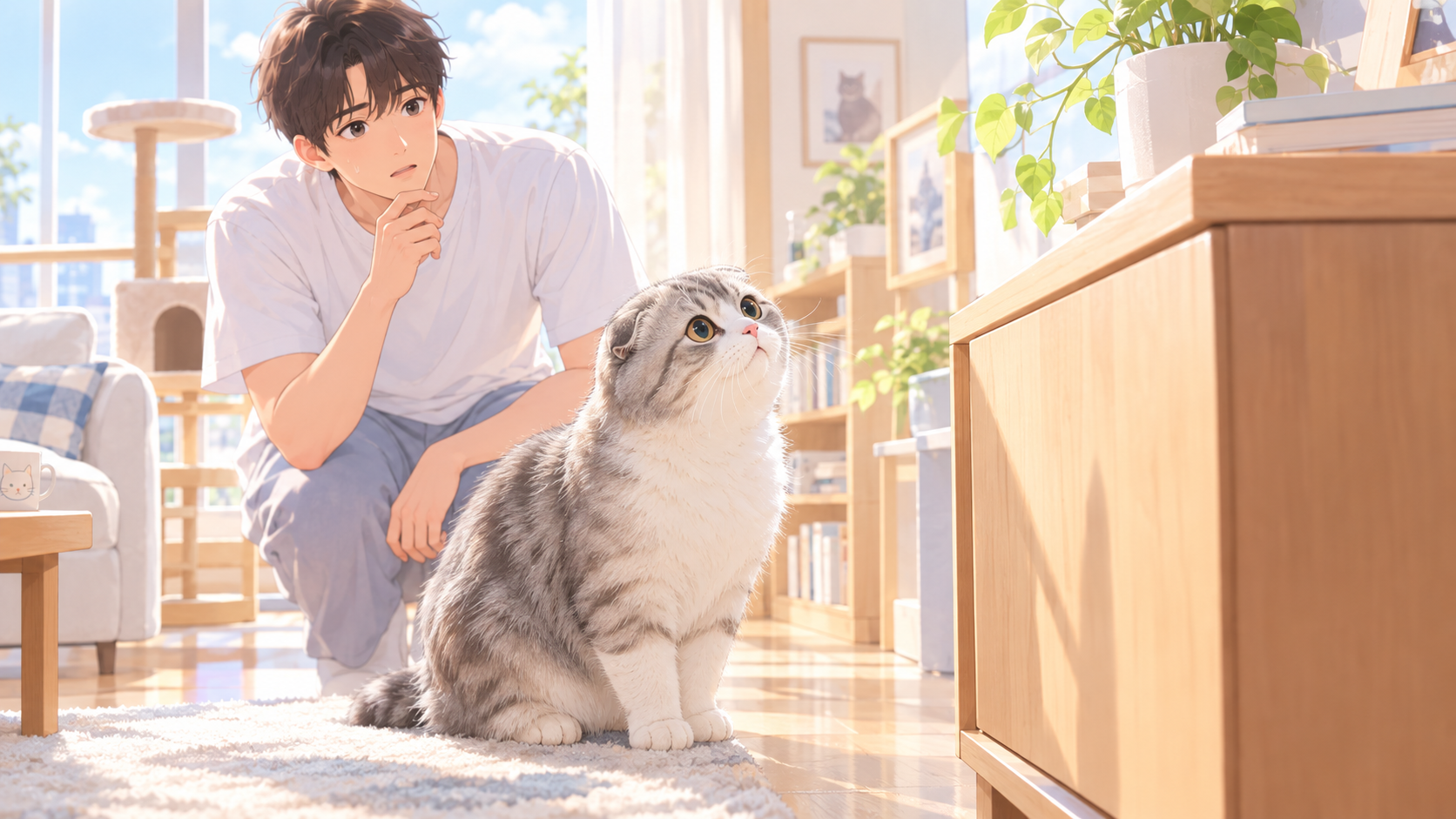 고양이 점프 안함 증상 및 상체 관찰