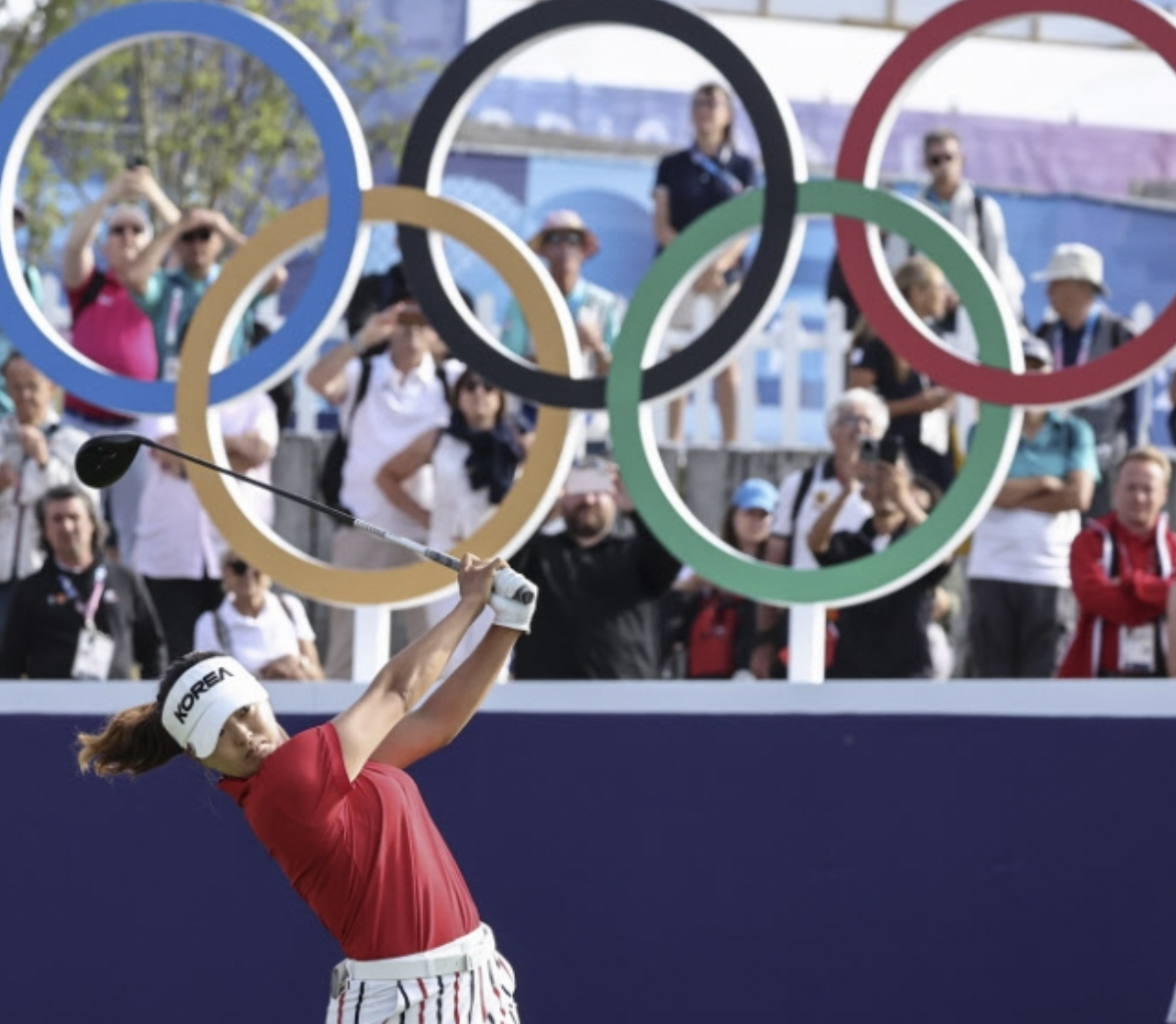 2024 파리올림픽 여자골프 1라운드 고진영(사진출처.연합뉴스)