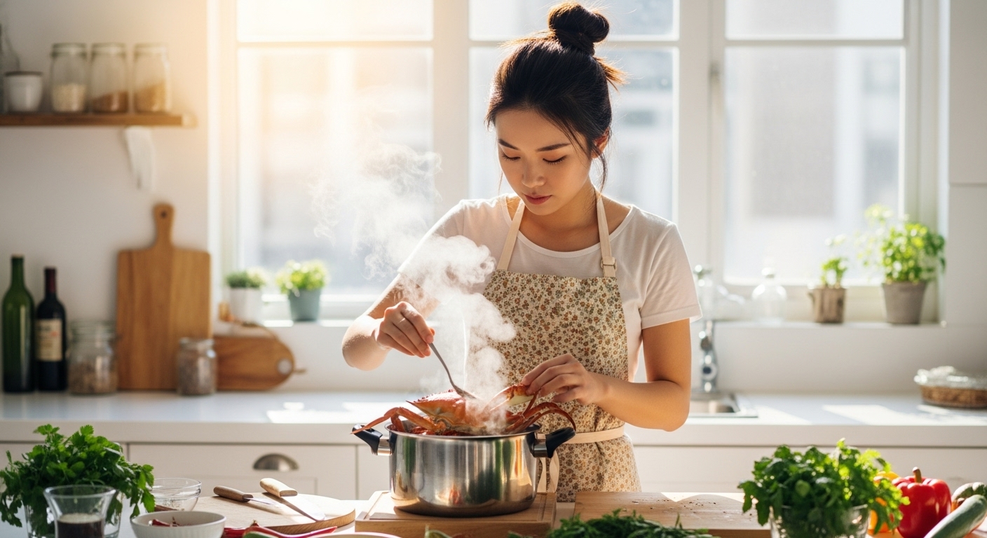 8월 제철음식 꽃게