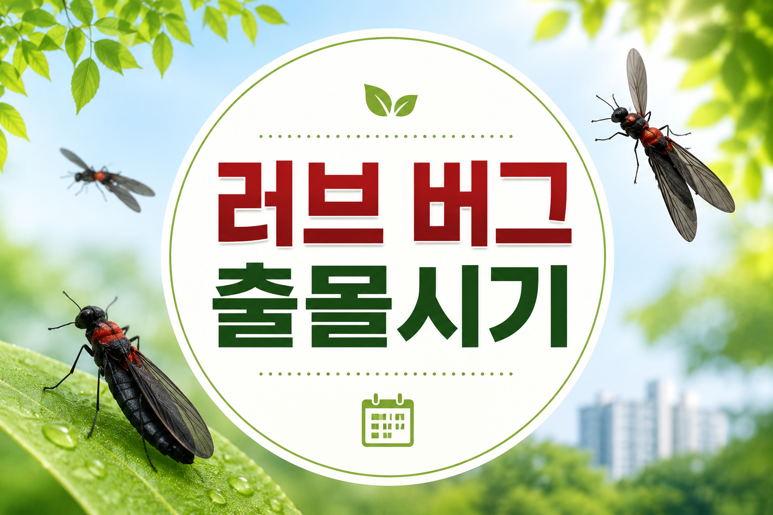 러브 버그 출몰시기