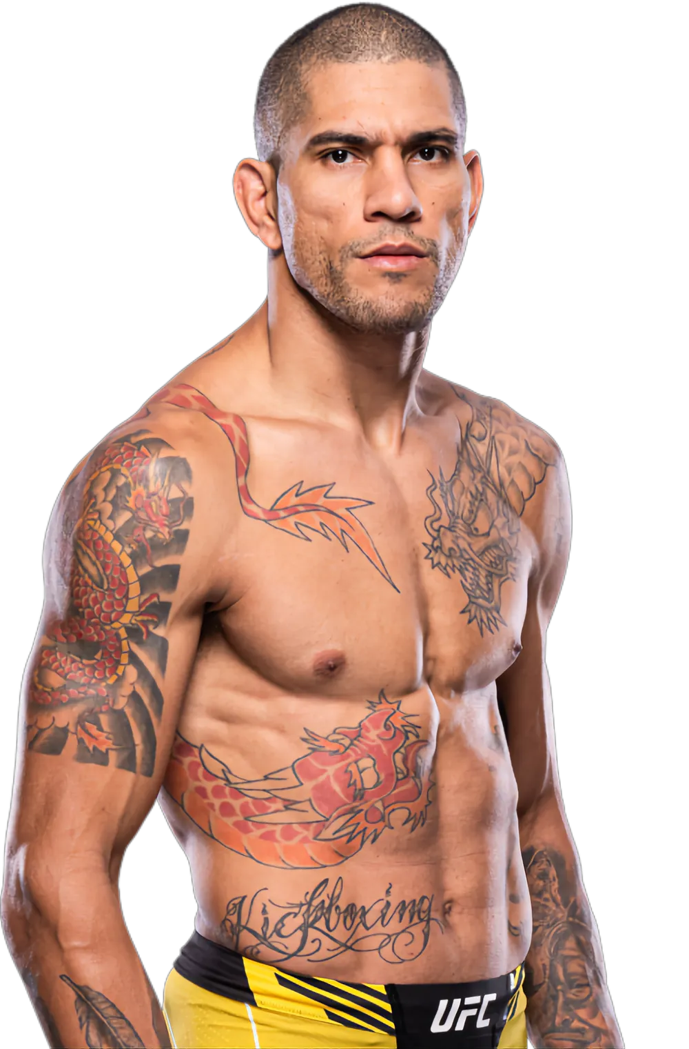 알렉스 페레이라 상반신 사진