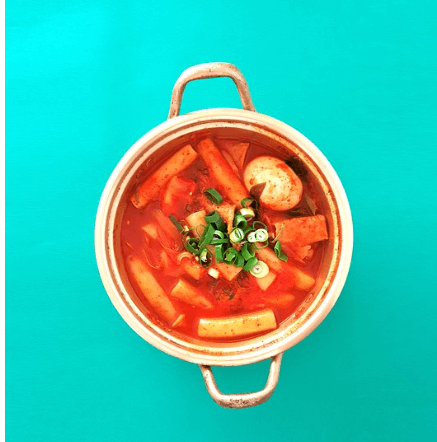 한국음식 떡볶이