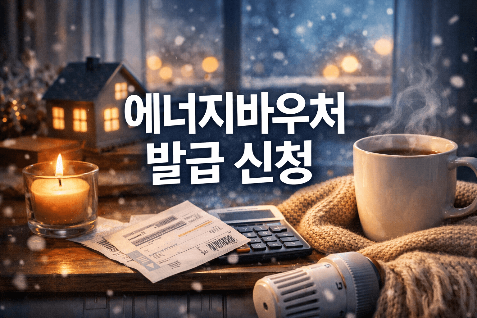 에너지바우처 발급 신청 방법 총정리