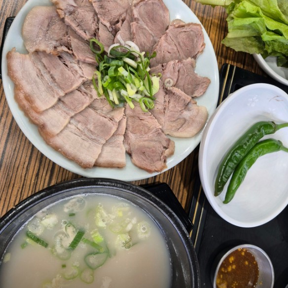 창원 장수마을 메뉴 이미지
