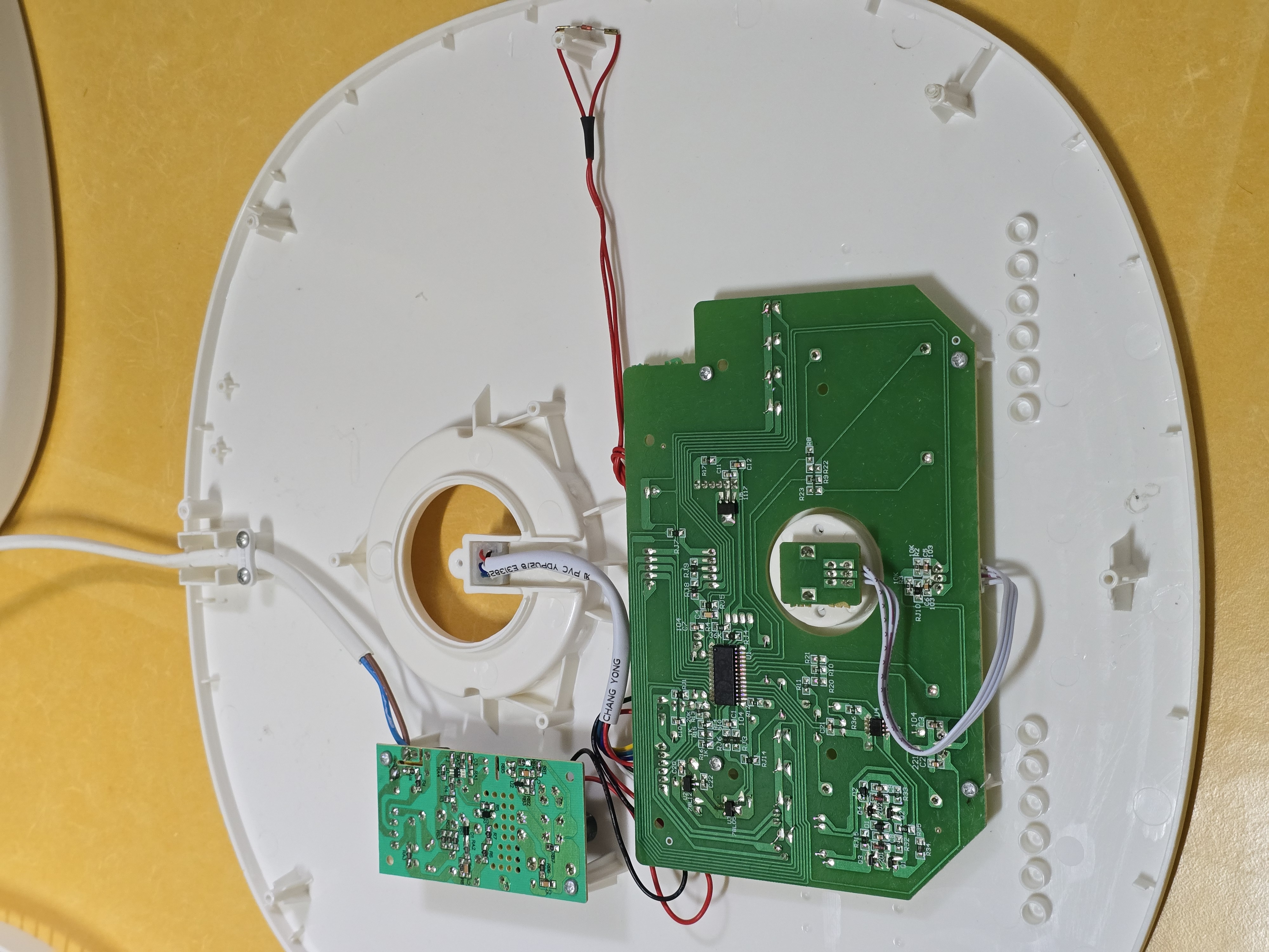 선풍기 분해 수리에 대한 사진