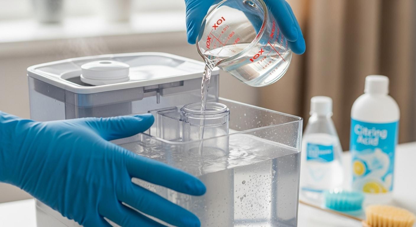 가습기 석회 제거