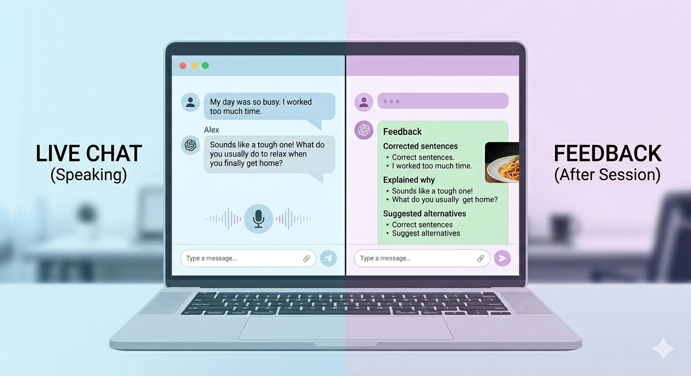 대화 진행 화면 (After 프롬프트 적용)
