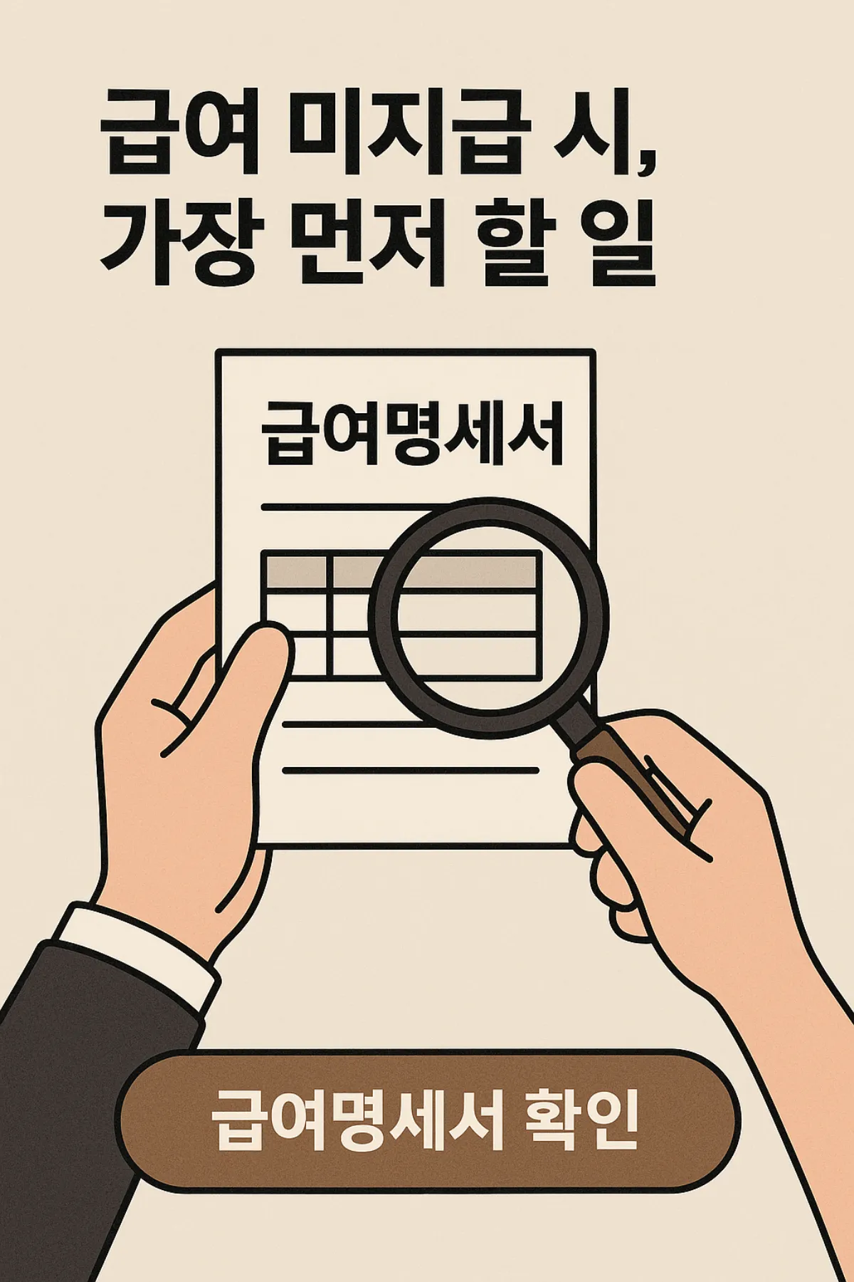 급여미지급시 가장 먼저 할일 이미지