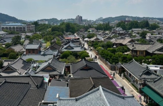 전주 한옥마을 이미지