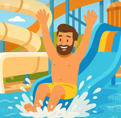 한강 야외수영장 물놀이장