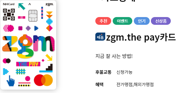 zgm.the pay카드
