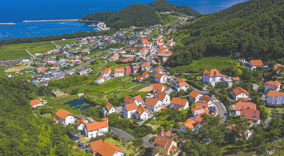 남해독일마을 풍경