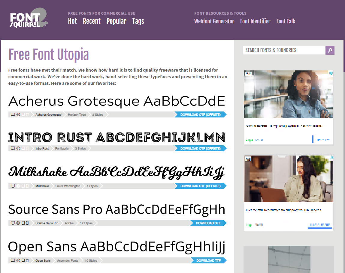 Font Squirrel