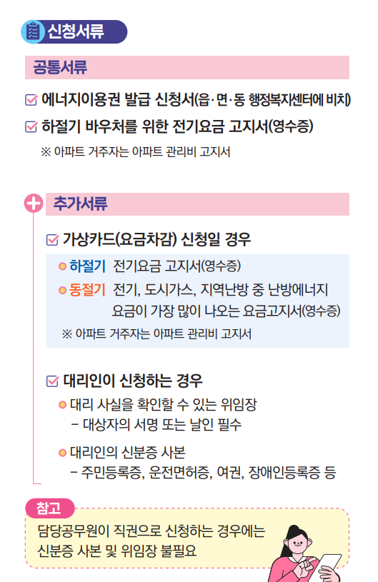 에너지바우처 신청방법