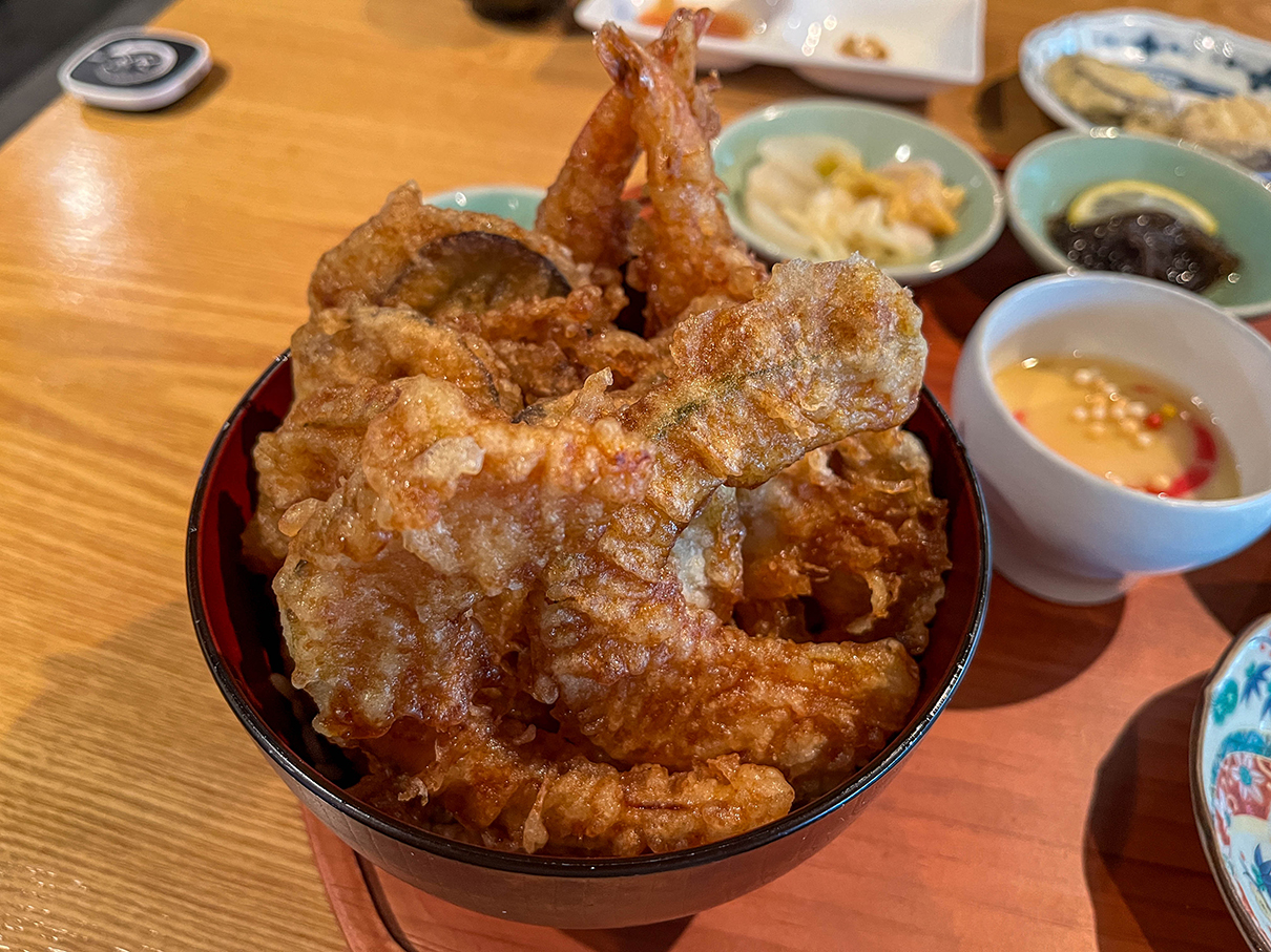 부산 화명동 슌사이쿠보 텐동 정식