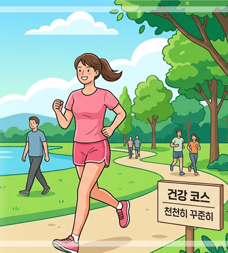 슬로우 조깅 효과