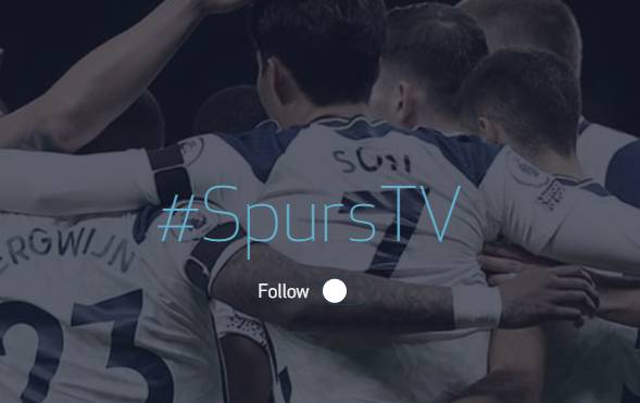 토트넘 중계 Spurs TV